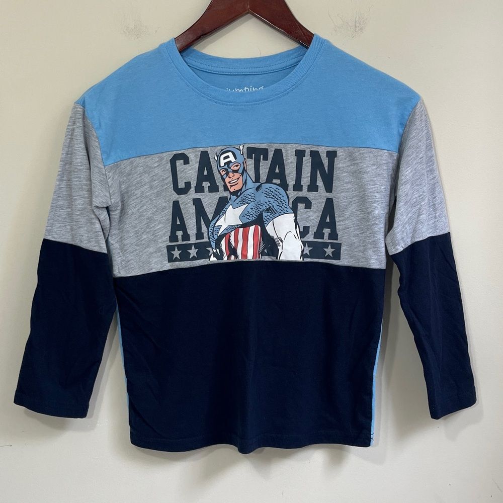 Marvel Jumping Beans Little Boys Long Sleeve Shirt Size 7